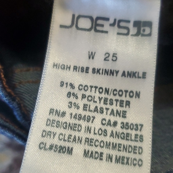 JOE'S JEANS Clementine high rise skinny - Picture 5 of 6